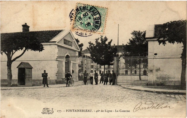 Carte Postale Ancienne CPA Melun - Avenue De Fontainebleau (1310188) - Voyagée