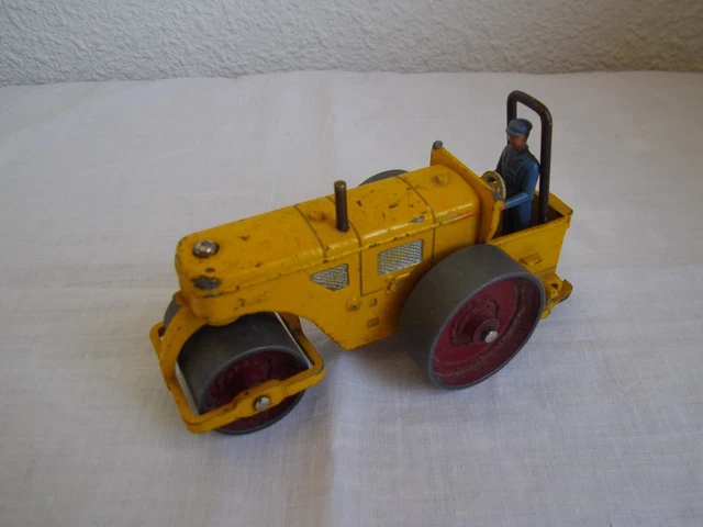 Rouleau Compresseur Dinky Toys – Référence 90 A – Modèle 1958 – Bon état Vintage