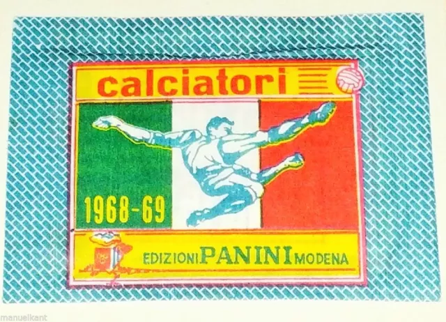 Bustina Sigillata Album Figurine Panini Calciatori 1968 1969 68 69 Tuten Packet