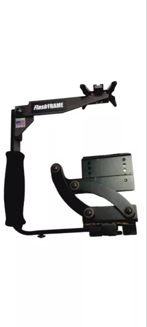 Stroboframe Vertaflip Flash Frame Camera Motor Winder Bracket With Speed Grip