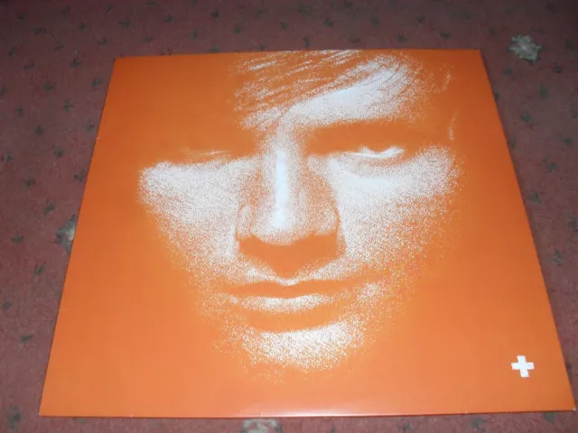 2011 vinyl album from Ed Sheeran.  +(plus).  orange vinyl  mint.