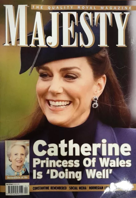 Majesty Magazine Issue 04 Catherine Princess Of Wales Is 'Doing Well