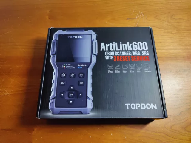 TOPDON ArtiLink 600 OBD2 Scanner Code Reader