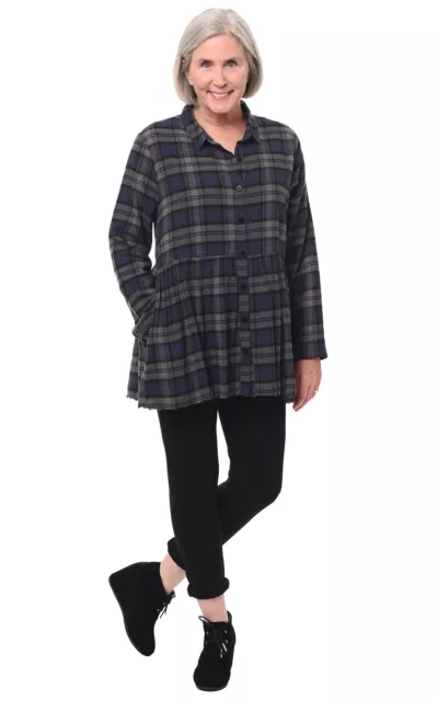 New Tulip Clothing Emery in Bathgate Flannel sizes XS-XXL