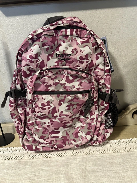 TRANS BY JANSPORT Camo Backpack Book Bag Travel School  display picture 1