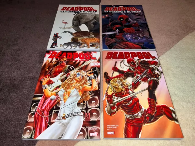 Deadpool by Posehn & Duggan: The Complete Collection Vol #1 #2 #3 #4 Marvel NEW