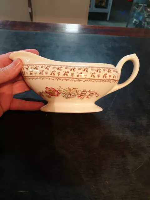 Vintage Ducal Knutsford Crown Ware Gravy Boat