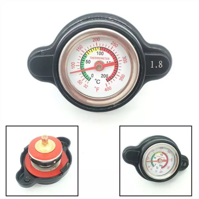 1.8 High Pressure Radiator Cap w/ Temperature Gauge for Honda CRF450R 2002-2015