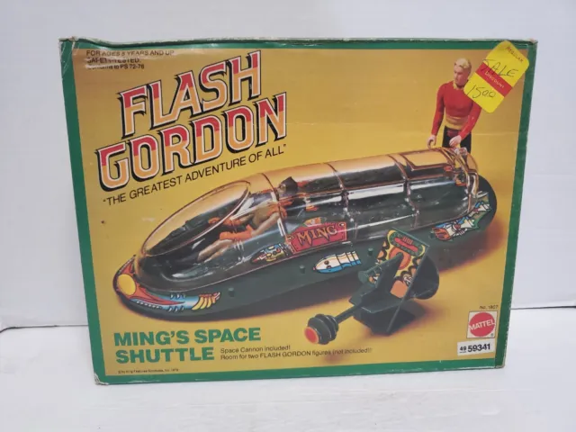 1979 Vintage MATTEL Flash Gordon Ming's Space Shuttle Sealed?