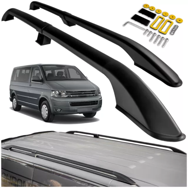 pour VW T5 CARAVELLE 2003-2015 RAILS DE TOIT SÉPARÉS SUPPORTS DE PORTE-BAGAGES