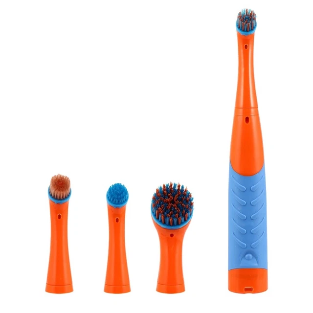 1 Set / 4PCS Elektrische Reinigungsbürsten Küche Bad Waschbürsten Kunststoffwäsc