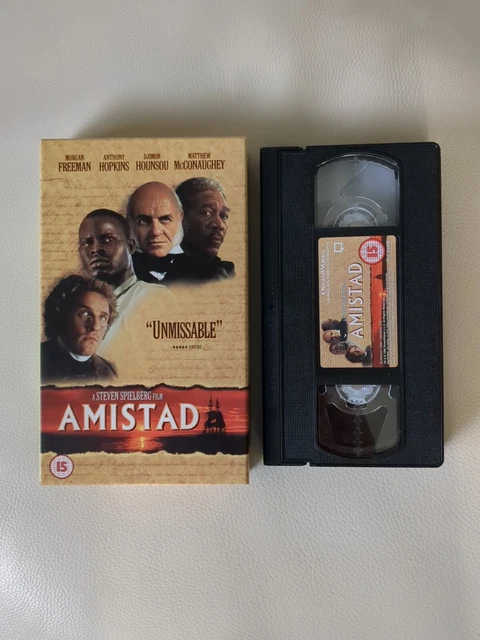 AMISTAD VHS PAL 1998 Steven Spielberg DreamWorks Video £5.91 - PicClick UK