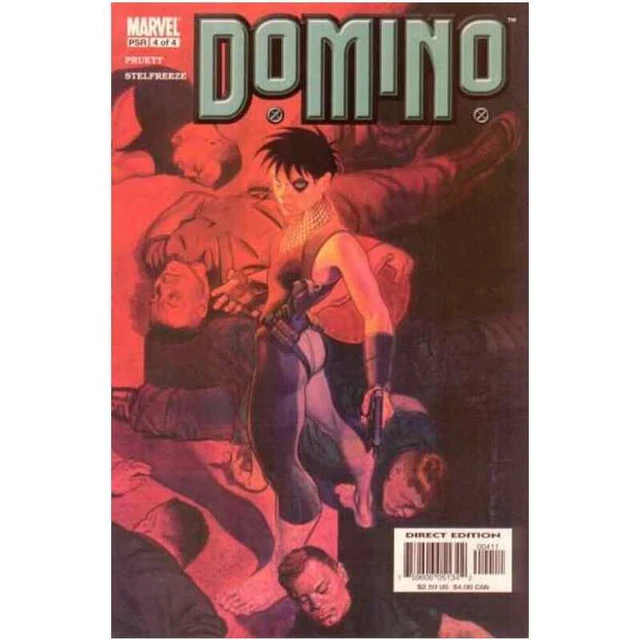Domino (2003 series) #4 in Near Mint condition. Marvel comics [l,