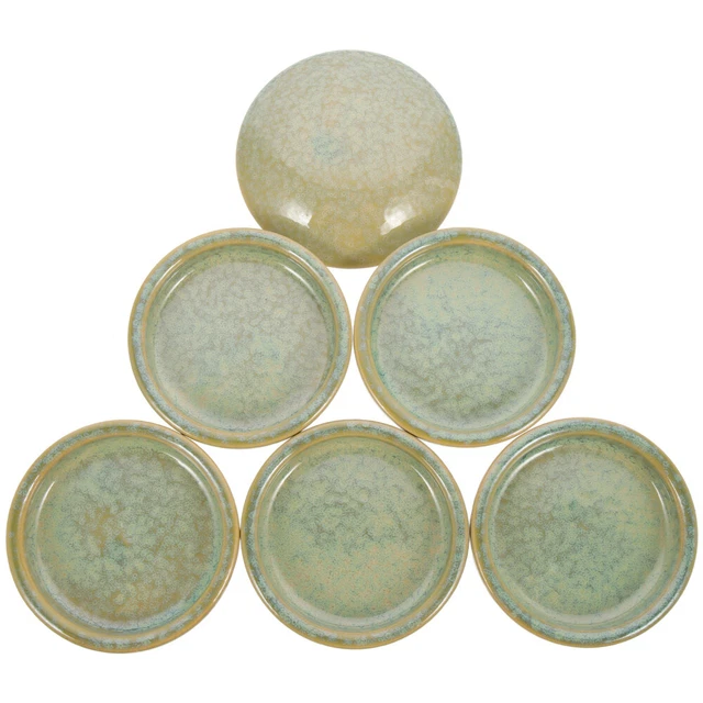 Set Di 6 Piattini In Ceramica Per Salsa - Ideali Per Sushi, BBQ E Antipasti - Foto 5