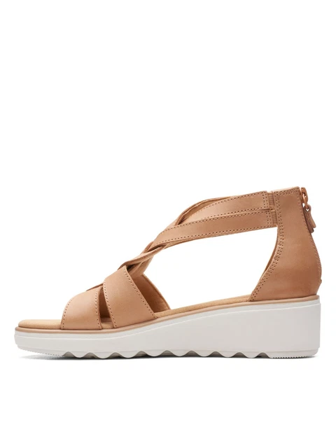 Clarks alto anthem online wedge sandals