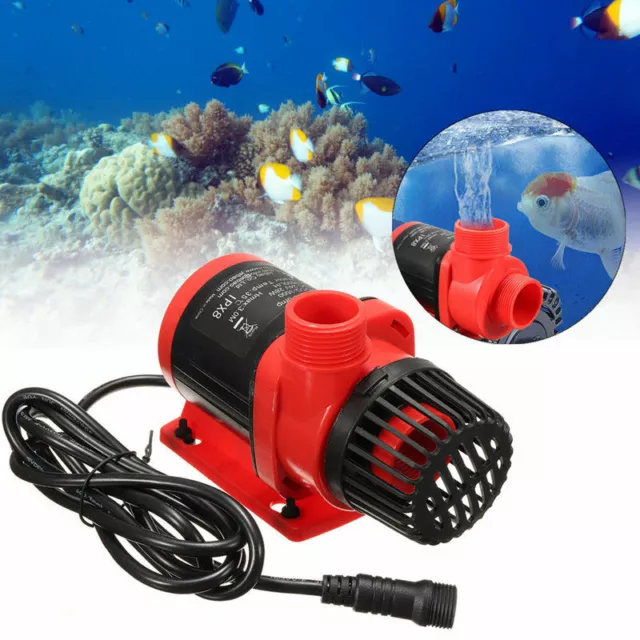 Jebao/Jecod DCQ DC Aquarium Tank Pump Submersible Pond For Fish Care +Controller 3