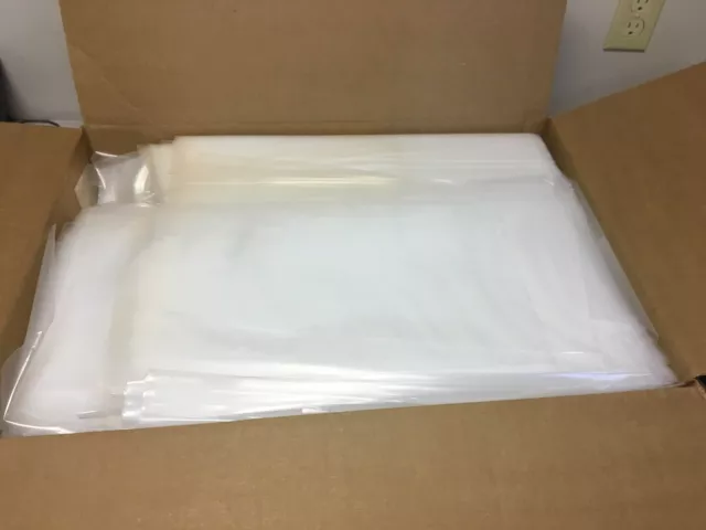 10" x 20" CLEAR POLY BAGS 4 MIL - 1000/BOX