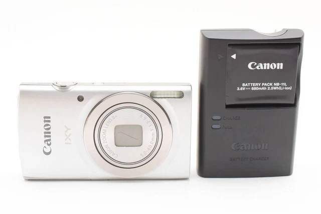 CANON IXY180 COMPACT Digital Camera Silver Japan $401.64