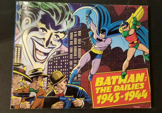 DC Batman The Dailies 1943-1944 1st Print 1990 Kitchen Sink Press SOFTCOVER BOOK