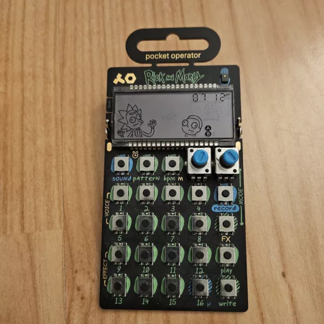 Teenage Engineering Pocket Operator PO-137 Rick & Morty - wie neu