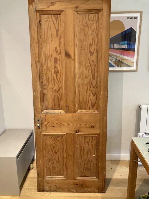 10 x Victorian 4 Panel Pine Doors 2