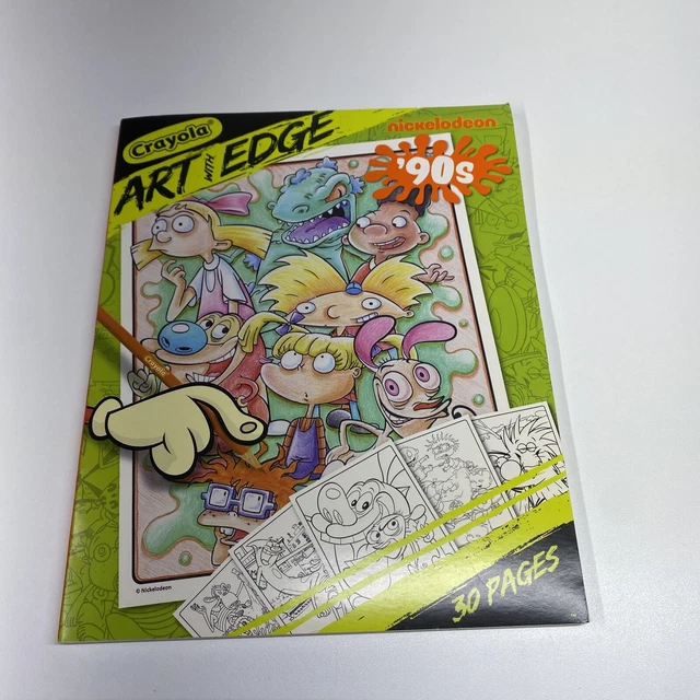 NICKELODEON 90S RUGRATS Hey Arnold Catdog Crayola Art With Edge