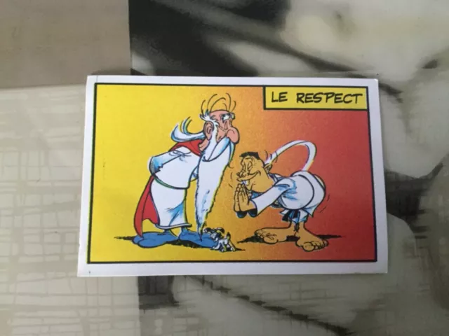 PANINI STICKER Astérix ff judo offert par sport 2000