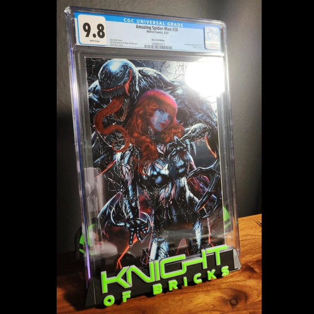 Amazing Spider-Man #28 - Ariel Diaz Foil Virgin Variant Edition Cgc 9.8 Nm/M