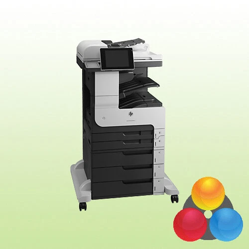 HP LaserJet Enterprise MFP M725z Kopierer Drucker Toner NEU 717 Blatt gedruckt
