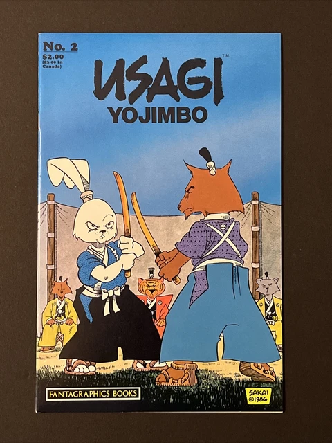 Usagi Yojimbo #2 VF+ (1986) Fantagraphics Comic Books Stan Sakai