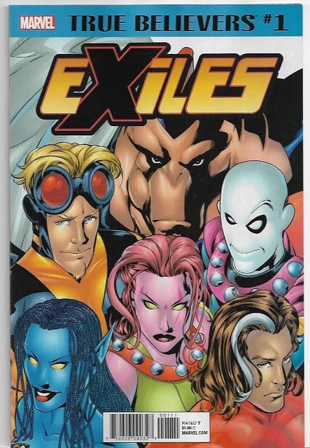Exiles #1 True Believers Reprint NM (2018) Marvel Comics