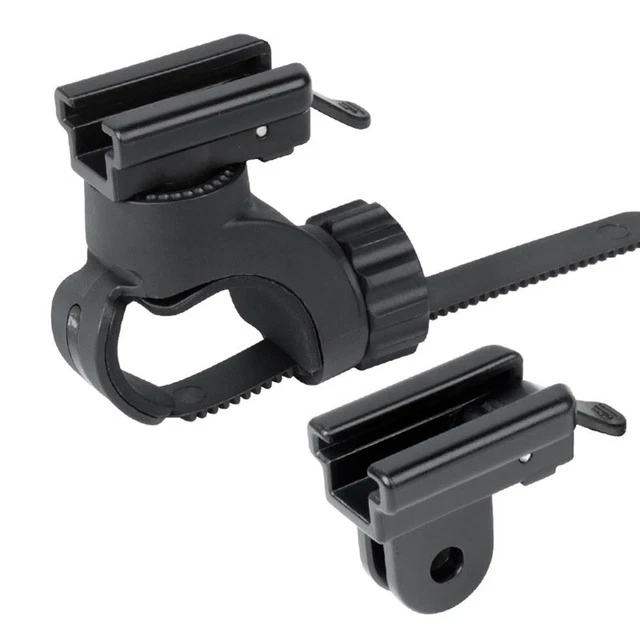 Bicicletta Testa Luce Supporto Adattatore Lampada Frontale Manubrio Montaggio