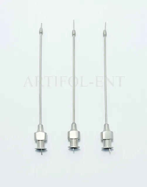 Surgical Infusion Cannula for Hypodermic Injections with Luer Lock Mount | 3 PCS