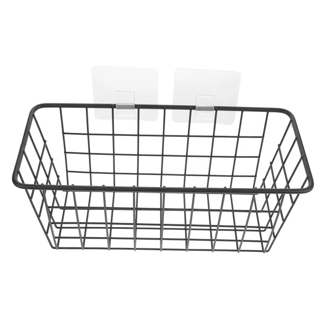 1 juego de estante de drenaje cesta de almacenamiento estante colgante de baño cocina estante de almacenamiento