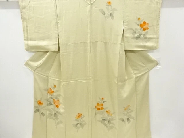 41691# Japanese Kimono / Antique Kimono / Floral Plants