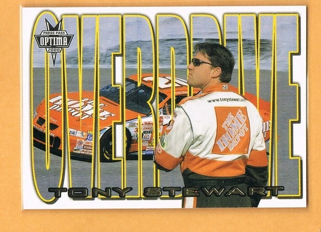 2000 Optima Tony Stewart Overdrive Square Cut /350 #OD8