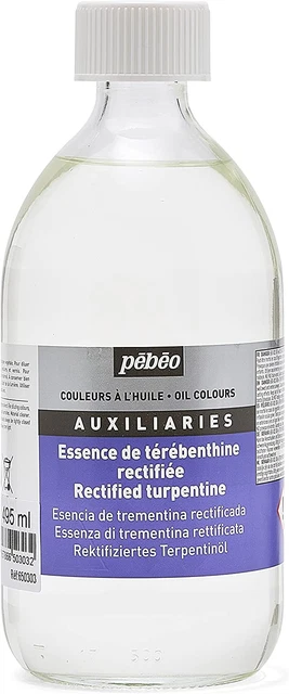 Pebeo 650303 495 ml trementina rectificada, transparente