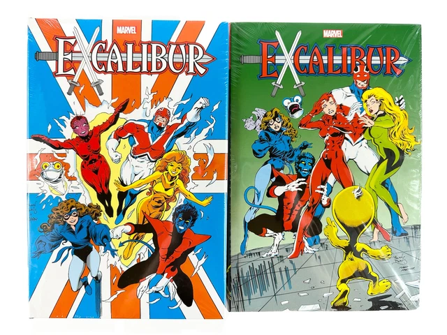 Excalibur Omnibus Vol 1 & 2 New Sealed Marvel Comics HC Hardcover