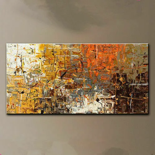 Large Modern Wall Decor Abstract art oil painting Hand-painted On canvas