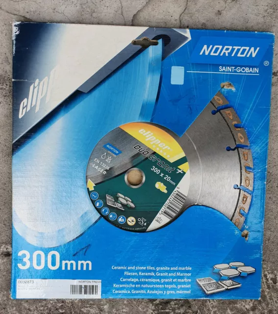 Norton Disco Separador 300 x 20mm Duo Granito 70184601173