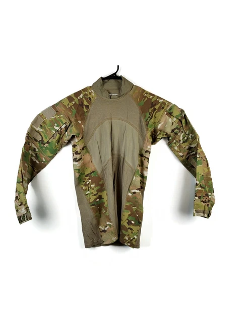 Army USAF Combat Shirt Hot Weather Fire Resistant Crew Neck Small OCP Multicam
