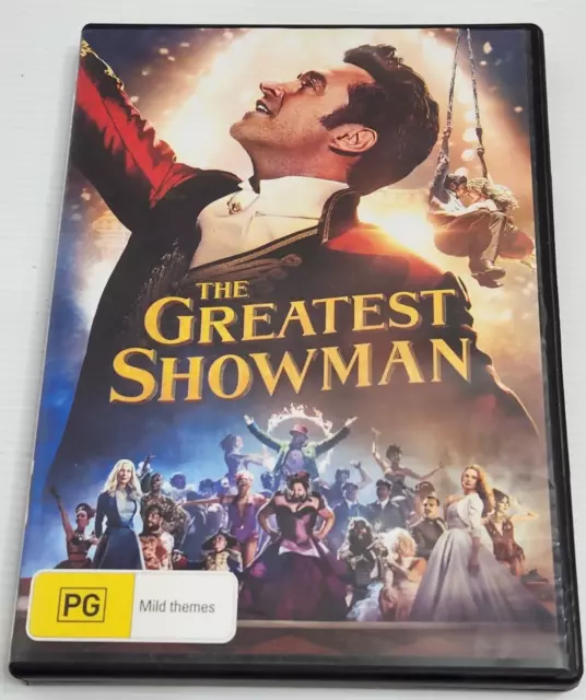 The Greatest Showman (DVD, 2017) Rated PG Region 4 Hugh Jackman , Zac Efron