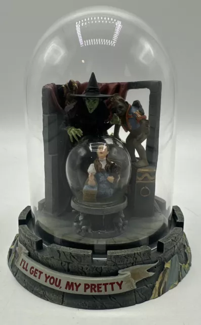 1995 Wizard Of Oz - Franklin Mint "I'll Get You My Pretty" Music Box (READ)