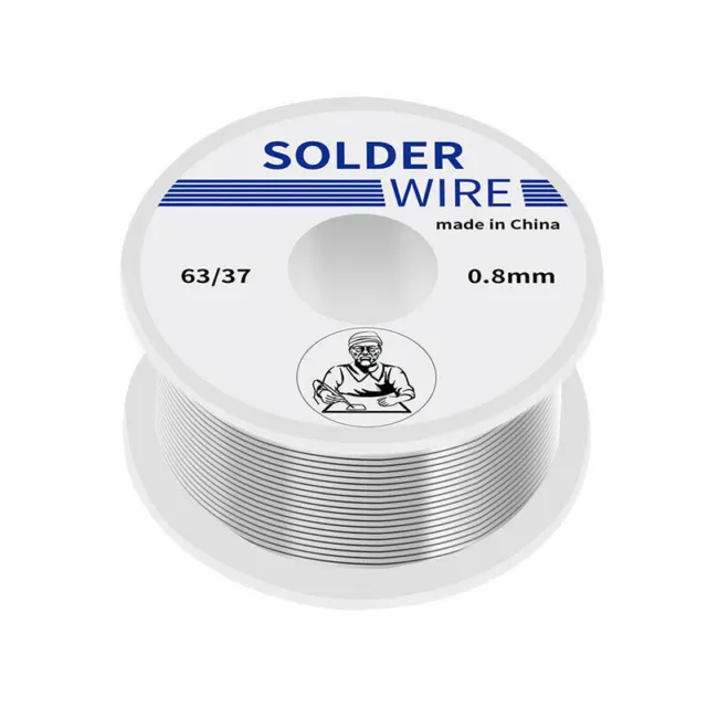 63/37 2% Tin Rosin Core Solder Wire Electrical Soldering Sn60 Flux 0.8mm 100g