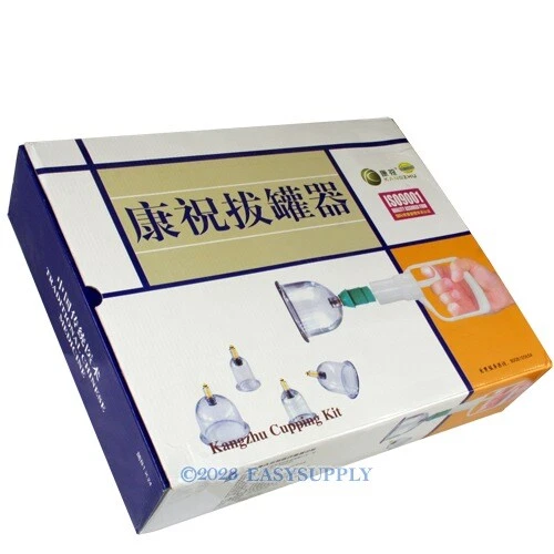 24x Ventouses De La Médecine Chinoise Thérapie Traitement Pour La Douleur