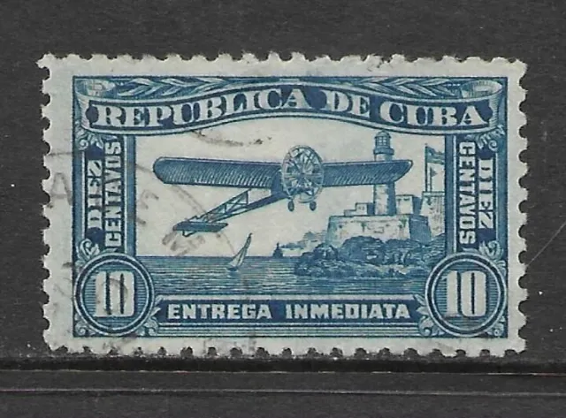 Caribbean Air Mail Stamp Lot Scott #E5, C198 Mnh, Used 1Cuba