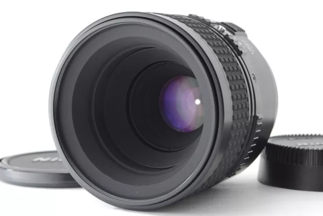 Exc+++++ Nikon Nikkor AF Micro 60mm f/2.8 Macro SLR Prime Lens From Japan Caps
