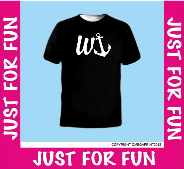 T-shirt divertenti da uomo novità t-shirt adulto scherzo t-shirt con ancoraggio w**ker