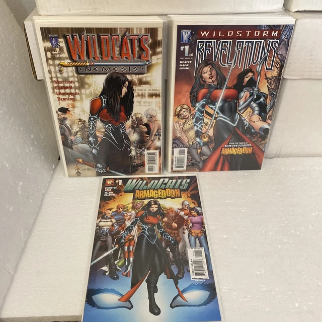 WILDCATS NEMESIS #1-9 -2 Complete Series- WILDSTORM REVELATIONS #1-6 +ARMAGEDDON