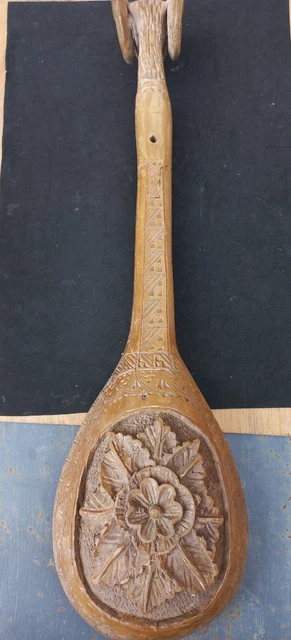 Ancien Leurre De Pêche En Bois Sculpté Et Peint à La Main - Art Populaire OOAK